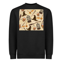 Black wizard items Heavyweight Sweatshirt - TumblerDesignByShophia