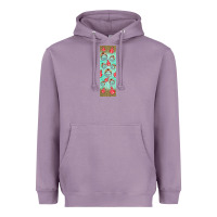 Lavender american football with lightning bolt  pen wrap Heavyweight Hoodie - BundleAndBundleShop