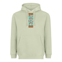 Matcha american football with lightning bolt  pen wrap Heavyweight Hoodie - BundleAndBundleShop