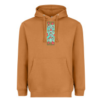 Meerkat american football with lightning bolt  pen wrap Heavyweight Hoodie - BundleAndBundleShop
