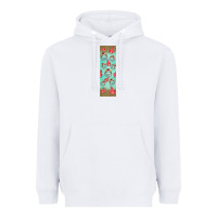 White american football with lightning bolt  pen wrap Heavyweight Hoodie - BundleAndBundleShop