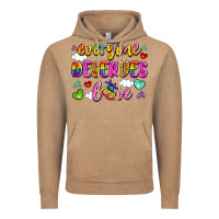 Vintage Coffee everyone deserves love Vintage Hoodie - Artiststas