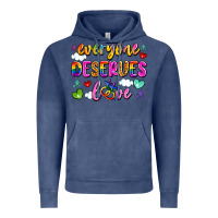 Vintage Denim everyone deserves love Vintage Hoodie - Artiststas