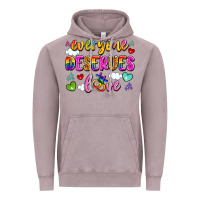 Vintage Zinc everyone deserves love Vintage Hoodie - Artiststas