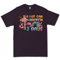 Plum a lot can happen in 3 days Premium Tee - MaliasSmallBusiness