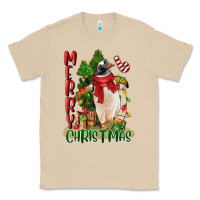 Mushroom merry christmas penguin Classic Tee - LillyAllenDesigns
