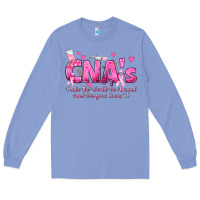 Colony Blue cna s make the world go around and everyone knows Long Sleeve Tee - texasbilliewilder