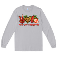 Moon Dust peace love strawberries Long Sleeve Tee - Jasminsmagicworld