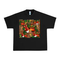 Black Christmas Santa Claus peace hand Urban Heavy Tee - Jasminsmagicworld