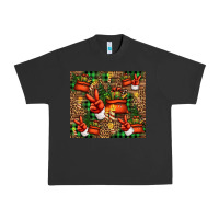 Pigment Black Christmas Santa Claus peace hand Urban Heavy Tee - Jasminsmagicworld