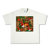 Pistachio Christmas Santa Claus peace hand Urban Heavy Tee - Jasminsmagicworld