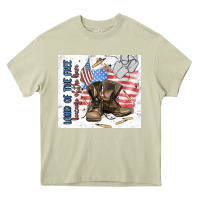 Mossy land of the free Heavy Core Tee - MaliasSmallBusiness