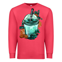 Cardinal Winter Bobba Cup Premium Sweatshirt - FaDigitalArtStudio