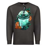 Smoke Winter Bobba Cup Premium Sweatshirt - FaDigitalArtStudio