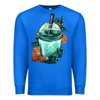 True Royal Winter Bobba Cup Premium Sweatshirt - FaDigitalArtStudio