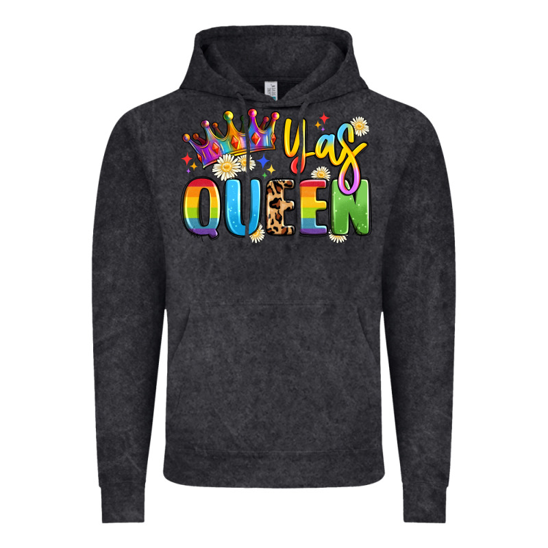 Yas Queen Vintage Hoodie by Artiststas | Teevron