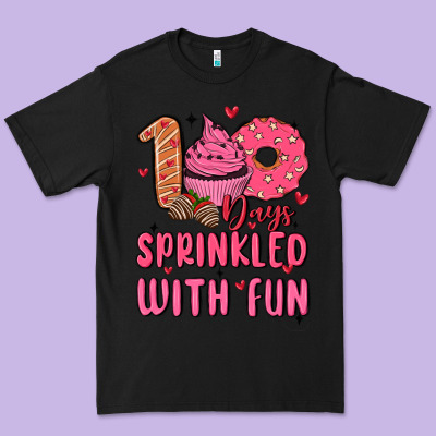 100 Days Sprinkled With Fun Premium Tee Designed By Maliassmallbusiness