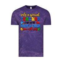 Cloud Purple only a special teacher can hear what a child can n Vintage Tee - Artiststas