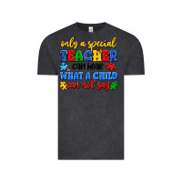 Vintage Black only a special teacher can hear what a child can n Vintage Tee - Artiststas