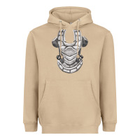 Mushroom Chest Protector Fa Element Heavyweight Hoodie - FaDigitalArtStudio