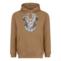 Toasted Coconut Chest Protector Fa Element Heavyweight Hoodie - FaDigitalArtStudio