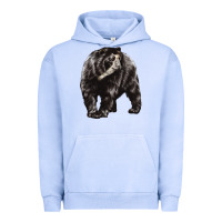 Pigment Grape Ice Spectacled Bear Urban Hoodie - LillyAllenDesigns