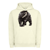 Pigment Pistachio Spectacled Bear Urban Hoodie - LillyAllenDesigns