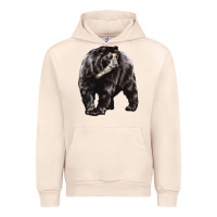 Sandshell Spectacled Bear Urban Hoodie - LillyAllenDesigns