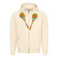 Sandshell maracas fa element Zipper Hoodie - FaDigitalArtStudio