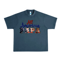 Midnight Navy all american papa Urban Heavy Tee - BarkalooDesign