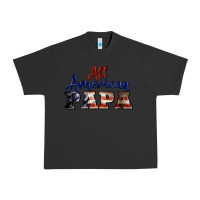 Pigment Black all american papa Urban Heavy Tee - BarkalooDesign
