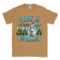 Toasted Coconut Home Is Where The Snow Falls Winter Penguin Classic Tee - LillyAllenDesigns