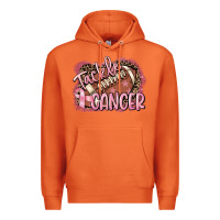 Carrot Tackle cancer Football Premium Hoodie - FaDigitalArtStudio