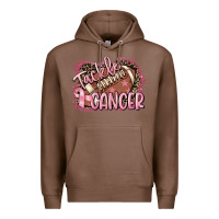 Chestnut Tackle cancer Football Premium Hoodie - FaDigitalArtStudio
