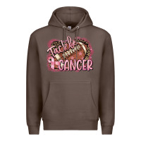 Coffee Tackle cancer Football Premium Hoodie - FaDigitalArtStudio