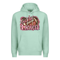 Seafoam Tackle cancer Football Premium Hoodie - FaDigitalArtStudio