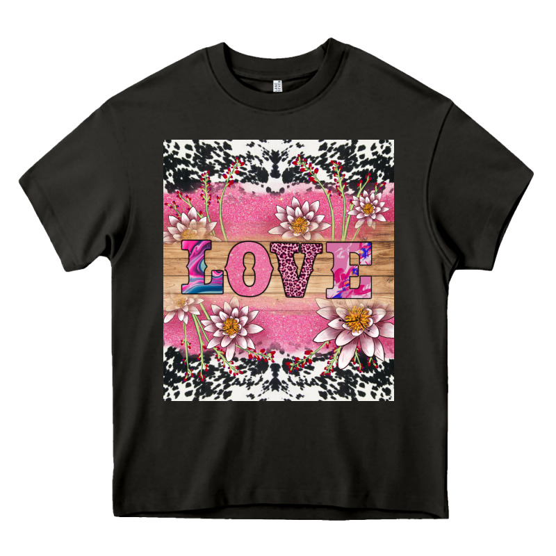 V.d Love And Lotus Tumbler Heavy Core Tee by AdoDesignShop | Teevron