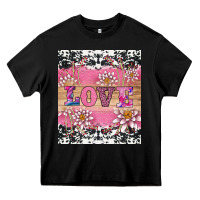 Black v.d love and lotus tumbler Heavy Core Tee - AdoDesignShop