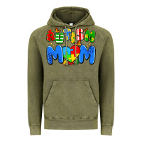 Vintage Olive autism mom Vintage Hoodie - Artiststas