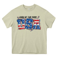Mossy land of the free usa Heavy Core Tee - MaliasSmallBusiness