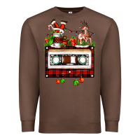 Chestnut christmas cassette Premium Sweatshirt - FaDigitalArtStudio
