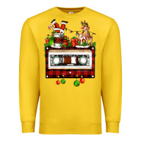 Lemon christmas cassette Premium Sweatshirt - FaDigitalArtStudio