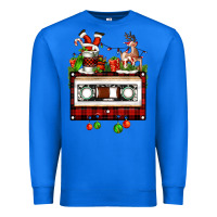 True Royal christmas cassette Premium Sweatshirt - FaDigitalArtStudio