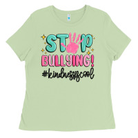 Matcha stop bullying kindness is cool Ladies Tee - MaliasSmallBusiness