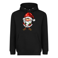 Black santa gnomes Heavyweight Hoodie - FaDigitalArtStudio