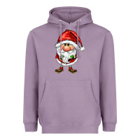 Lavender santa gnomes Heavyweight Hoodie - FaDigitalArtStudio
