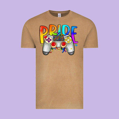 Pride Gaymer Vintage Tee Designed By Artiststas