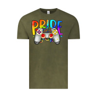 Vintage Olive pride gaymer Vintage Tee - Artiststas