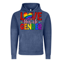 Vintage Denim love has no gender Vintage Hoodie - Artiststas