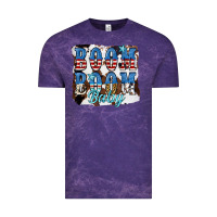 Cloud Purple Boom Boom Baby Vintage Tee - JahusDesignShop